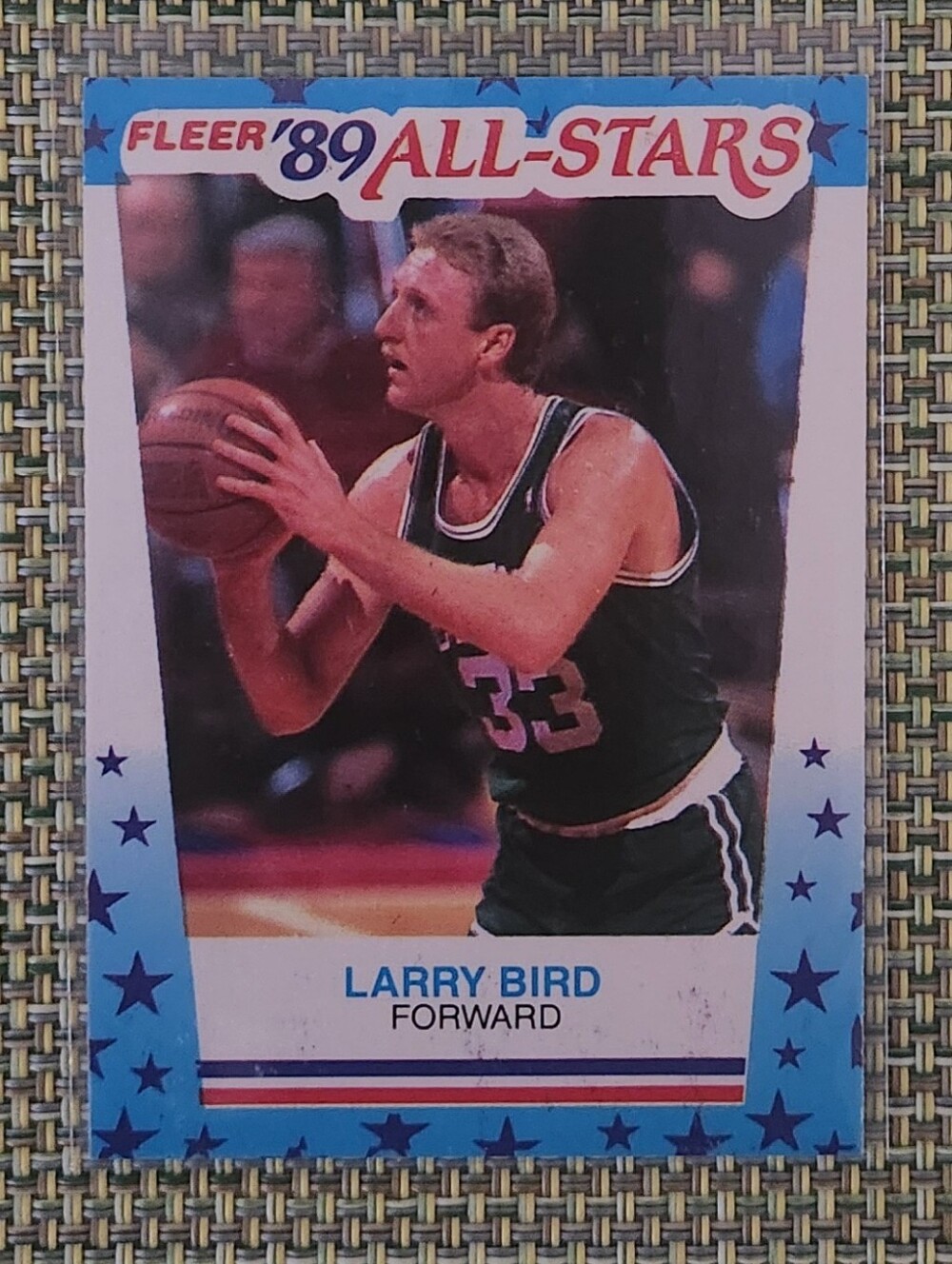 Larry Bird Basketball Card